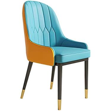 Imagem de Cadeira de jantar, cozinha, sala de jantar, móveis, cadeiras de jantar, cadeiras de jantar confortáveis de couro macio, cadeiras de cozinha leves e luxuosas com apoio de braço para casa, sala de estar