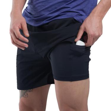 Imagem de Shorts Masculino Marcio May Fitness Sobreposto Preto