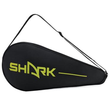 Imagem de Capa Para Raquete De Beach Tennis Shark Preta e Amarela-Unissex