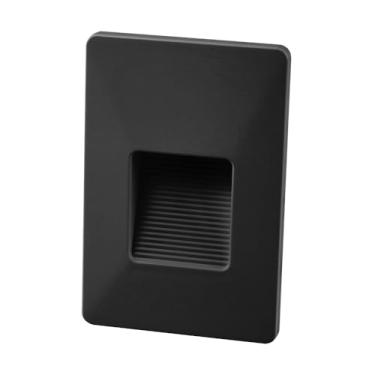 Imagem de Balizador Led Light Preto 2w Branco Quente 3000k Ip65 Embutir 4x2 Germany