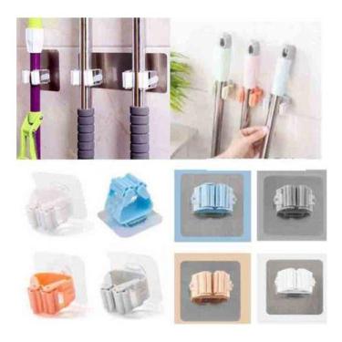 Imagem de Suporte Para Vassouras E Rodo Suporte De Parede Fortalecer - oem