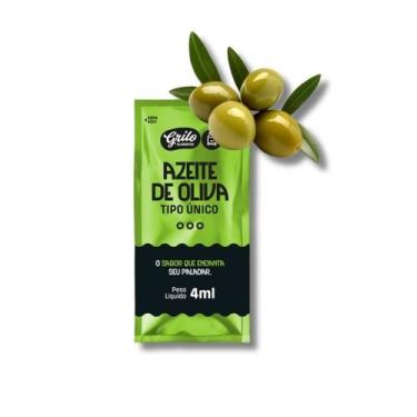Imagem de Caixa De Azeite De Oliva 4ml Grilo Em Sachê 204 Unidades - Grilo Alime