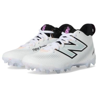 Imagem de New Balance Tênis infantil unissex Freezelx V5 Lacrosse, Branco/maracujá/manga quente, 17
