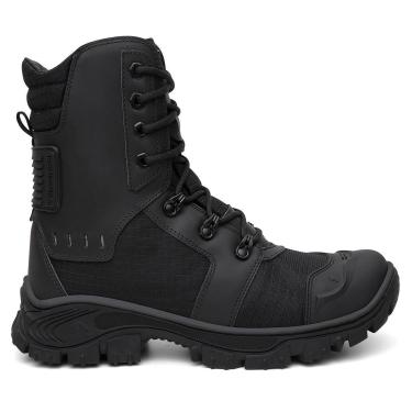 Imagem de Bota Militar Tática Rota Couro Premium Biqueira PVC Alta Resistencia-Masculino