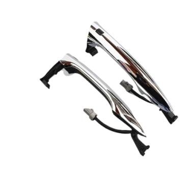 Imagem de Compatível com Elantra MD 2012-2016 com chave inteligente por indução, revestimento eletroplástico e maçaneta externa iluminada 826513X210 826613X210(Rear right)