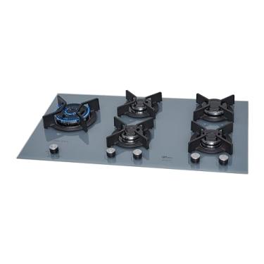 Imagem de FISCHER COOKTOP GÁS 5 BOCAS TC INFINITY DUO BLAZE MESA VIDRO EIGER BIVOLT 31800-82261