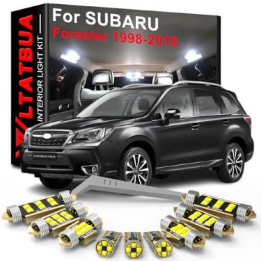 Imagem de WLTATBUA Kit de luz interior LED para substituição do pacote para SUBARU Forester 1998 1999 2000 2001 2002 2003 2004 2005 2006 2007 2008 2009 2010 2011 2012 2013 2008 2009 2010 2011 2012 2013 2008 14