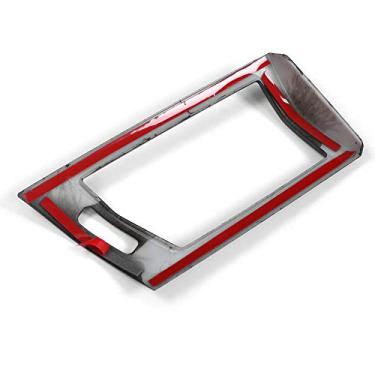 Imagem de aqxreight 2 Unidades de Grão de Carvalho Lateral Ar Condicionado Saída de Ventilação Capa Guarnição Adequada para X3 F25 11-17 Luxo Elegância Sentido Instalação Danos Carvalho Material ABS Durável