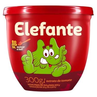 Imagem de ELEFANTE EXTRATO DE TOMATE POTE 300G