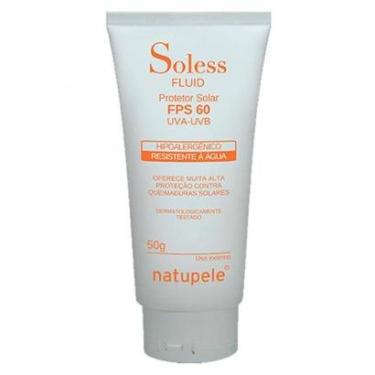 Imagem de Soless Fps 60 Uva-Uvb Fluid Natupele - Protetor Solar 50g-Unissex