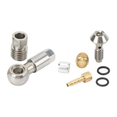 Imagem de KIMISS Acessórios para Mangueira de Oliva de Bicicleta Conjunto de Adaptadores para Tubos de Freio a Disco MT4, MT6 e MT8 - Kit de Mangueira Hidráulica Olive Rt para Mountain Bike