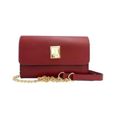 Imagem de Bolsa Vizzano Feminina Festa Social Bag Corrente Tiracolo 10032 Dourado-Feminino