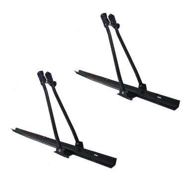 Imagem de 2 Transbikes De Calha Rack Teto True Up Bike Universal