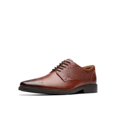 Imagem de Clarks Sapato Oxford feminino Clarkslite Tie, Tan Combi, 8.5 Wide