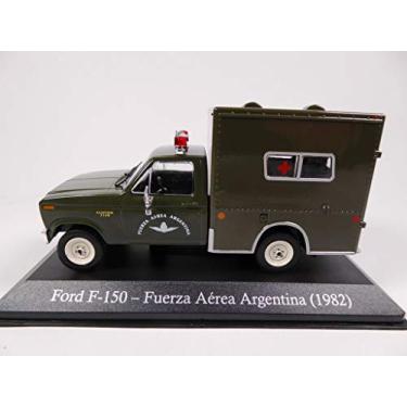 Imagem de OPO 10 Model car 1/43 Compatible with Ford F-150 1982 Argentina Air Force Ambulance (SA13)