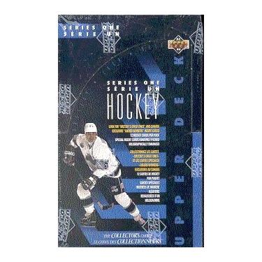 Imagem de 1993 94 NHL Upper Deck Series One Unopened Box Hockey Trading Cards 36 pacotes