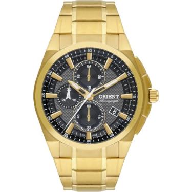 Imagem de RELOGIO ORIENT CRONOGRAFO CINZA METAL DOURADO MGSSC053 G1KX