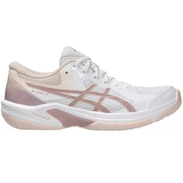 Imagem de ASICS Tênis feminino de vôlei Beyond FlyteFoam, Branco/Morganita, 40