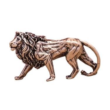 Imagem de Baoblaze Estátua de Ornamental para Decoração de Casa, Estatueta de Latão, Escultura de Animal para Centro de Mesa, Lareira, Armário ou Escritório.