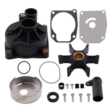Imagem de maXpeedingrods Kit de reparo de impulsor de bomba de água externa para motores de popa de 3 cilindros Johnson Evinrude 60 70 75 HP Sierra Marine, substitui 18-3389 432955