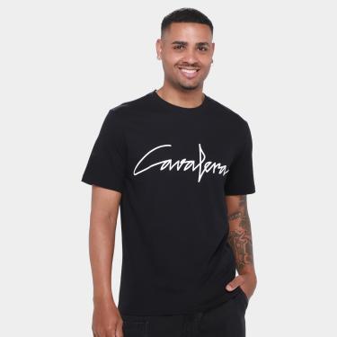 Imagem de Camiseta Cavalera Comfort Assinatura Masculina-Masculino