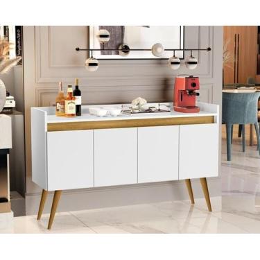 Imagem de Aparador Sala De Estar Retrô Buffet Cantinho Do Café Hall De Entrada L