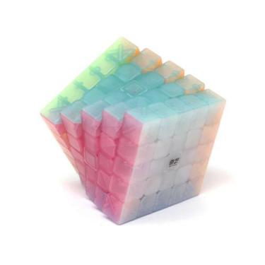 Imagem de Cubo mágico profissional 5x5x5 qiyi qizheng jelly original