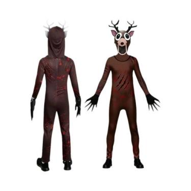 Imagem de Fantasia De Cosplay De Cervo Da Floresta Em Impressão 3D Para Crianças
