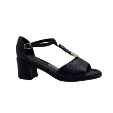 Imagem de Sandália Piccadilly Feminina 566078 Preta-Feminino