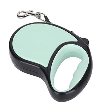 Imagem de AYNEFY Fita Forte de Poliéster Sem Emaranhado Trela ​​retrátil para Cães Trator Telescópico Fita Forte de Poliéster Sem Emaranhado Trelas de Caminhada Com Freio de Uma Mão para Cães Pequenos e