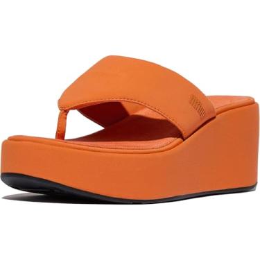 Imagem de FitFlop Sandálias femininas plataforma plataforma, Satsuma, 37