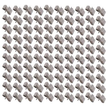 Imagem de BAFOVY 100 Clipes de Cabo de Aço Inoxidável Dos Pces, Braçadeira de Fio Fotovoltaico, Kit Conjunto de Suporte de Fixação de Cabo, para Painel Solar Pv