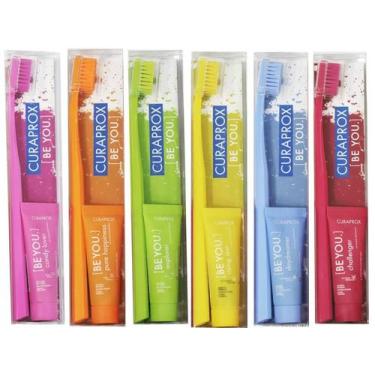 Imagem de CREME DENTAL CURAPROX BE YOU Sabores 10ml a escolher, Amarelo, Tangeri