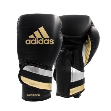 Imagem de Luvas de boxe e kickboxing adidas Adi-Speed 501 Pro Black-Unissex