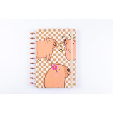 Imagem de Caderno de Disco G 215x292mm 80Fls Capivara DK21E290 - Diskô