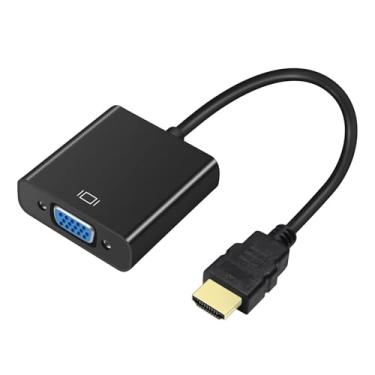 Imagem de AKUYAO Adaptador HDTV para VGA (macho para fêmea) para PS3/Xbox 360/PC placas gráficas/leitores de mídia HD/leitores de DVD Blu-ray/decodificadores/laptops, com cabo de alimentação de áudio e USB