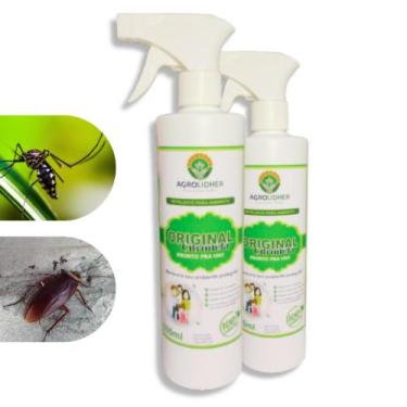 Imagem de Repelente de citronela pronto para uso 2uni / 5OOml + spray para perni