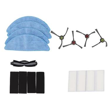 Imagem de Kit de acessórios para aspirador de pó robô Conjunto de substituição Escova lateral principal de alta eficiência com filtro e panos de limpeza para Yeedi K600 K700 K680 Material