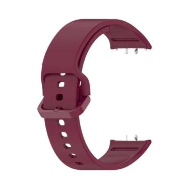 Imagem de Pulseira De Silicone Ajustável De Cor Única Para Samsung Galaxy Fit 3 