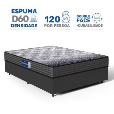 Imagem de Cama Box com Colchão de Espuma D60 Double Face Guarda Costas Comfort Force Probel Casal 138cm
