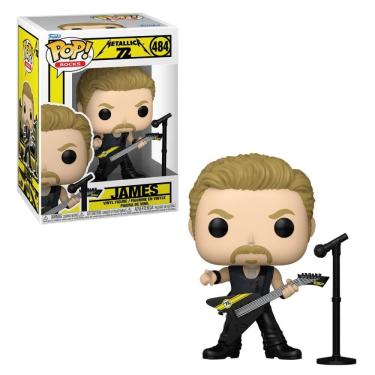 Imagem de Boneco Funko Pop! Rocks Metallica - James