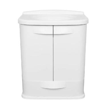 Imagem de Gabinete Para Banheiro Em Plastic Com Lavatório Fit Gc ASTRA - GAB5BR1