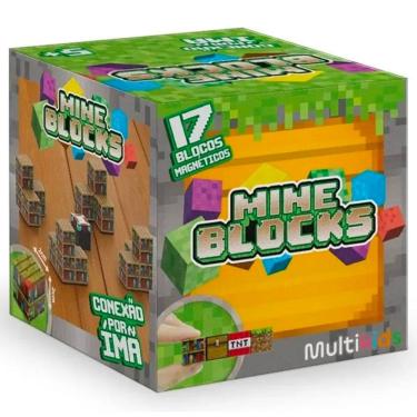 Imagem de Blocos Magneticos Mineblocks 17 Blocos
