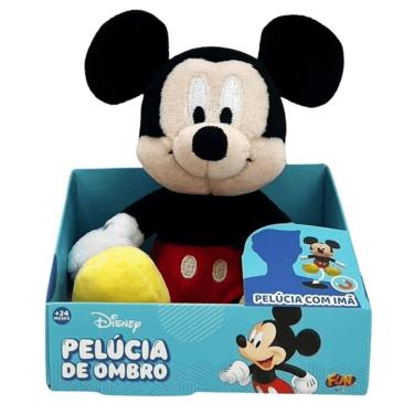 Imagem de Pelucia de OMBRO 10CM Disney Mickey FUN