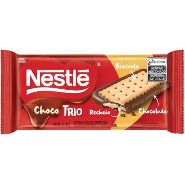 Imagem de Chocolate Nestlé Choco Trio Amendoim 90G