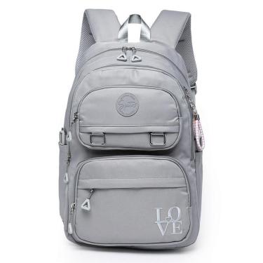 Imagem de Mochila Spector Feminina Escolar Casual Espaçosa Viagem Resistente-Feminino