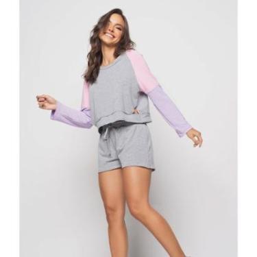 Imagem de Short Salvatore Fashion Malha Comfort Feminino-Feminino