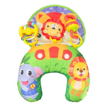 Imagem de Almofada Atividade Bebê Tummy Time Chocalho Maxi Baby