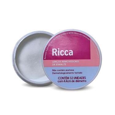 Imagem de Lenço Removedor De Esmalte Em Discos Ricca 32un Sem Acetona