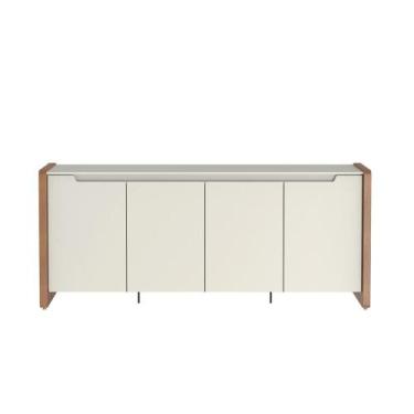 Imagem de Buffet Bristol 189 cm Off White Fosco com Natural - PROVINCIA